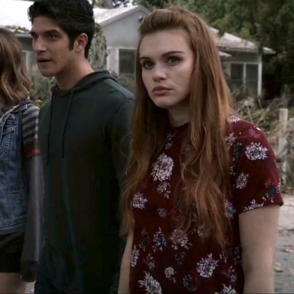 [SOLD] RARE Lush Floral Print Mock Neck Dress ASO Lydia Martin - Picture 10 of 11